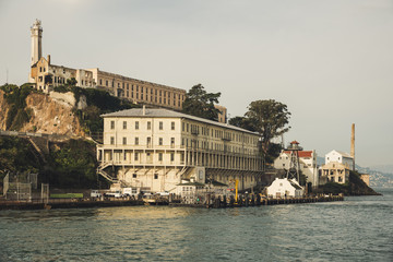 Fototapeta na wymiar Alcatraz Insel