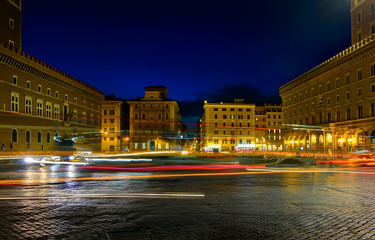 Fototapeta na wymiar Venice square in Rome