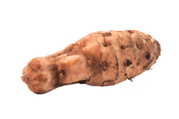 Topinambur liegend freigestellt