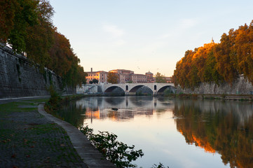 Fototapeta premium Panorama di Roma