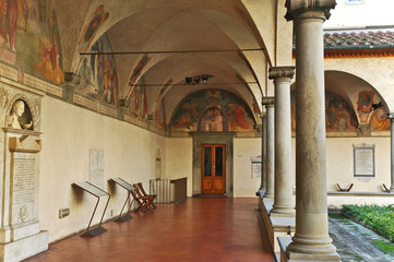 Firenze, il chiostro del monastero di San Marco