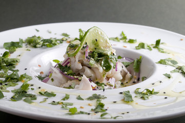Ceviche de mero