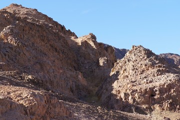 Fototapeta premium Wadi Shahamon in Eilat, South Israel