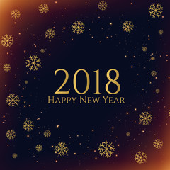 dark snowflakes 2018 new year season background