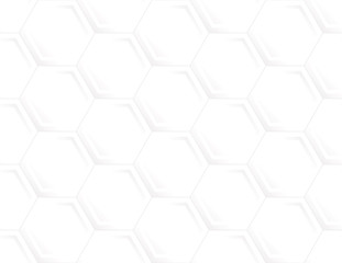Seamless pattern of hexagons