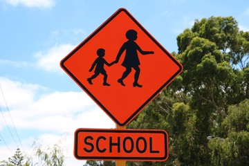 Traffic Sign Kids School, Western Australia