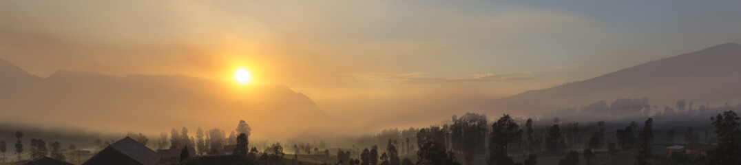 sunrise at cemoro lawang