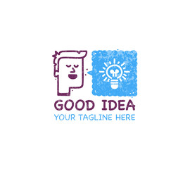 Good Idea Symbol Icon Elements Template