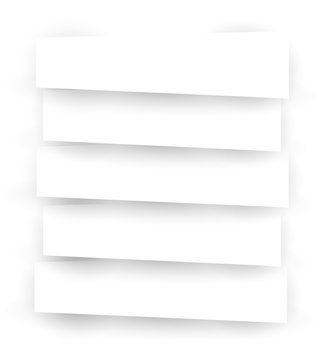 shadow on white background design element template01