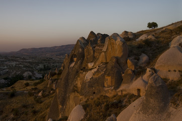 View of South Cappadocia Valley.