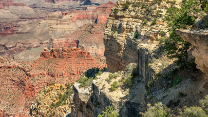 Grand Canyon scenic vista at the South Rim 