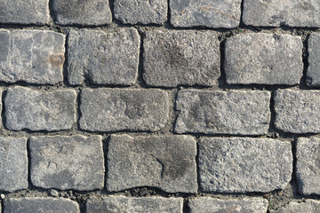 Stone road texture