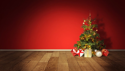 Schöner Weihnachtsbaum