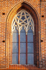 Fototapeta na wymiar medieval gothic window