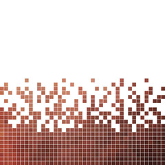 Fototapeta premium abstract vector square pixel mosaic background