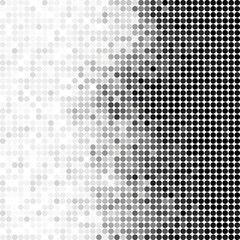 abstract vector colored round dots background