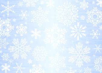 雪の結晶　背景