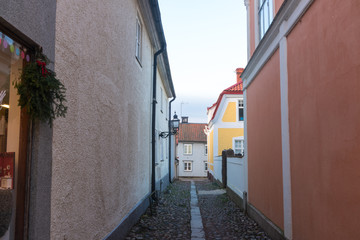 Vadstena town