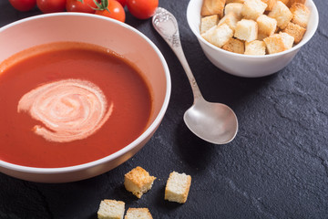Tomato cream soup
