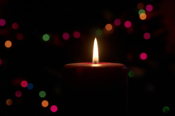 Holiday candle