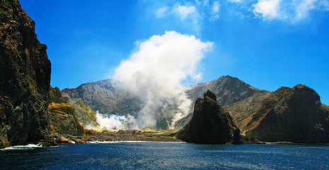 White Island volcanio