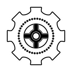 Gear machinery piece