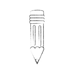 Wooden pencil isolated