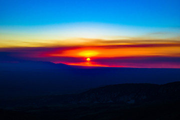 Fototapeta na wymiar Sunset in Durango, Colorado