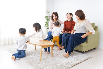 Fototapeta premium 親戚集合イメージ