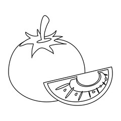 Fresh sliced tomatos