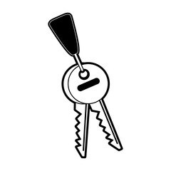 Keys in keychain isolated