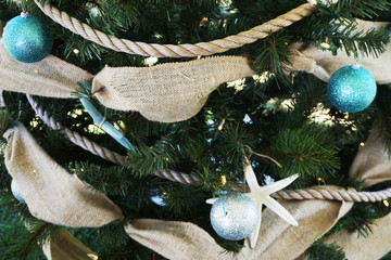 Nautical / marine themed christmas tree