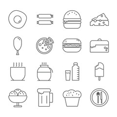 food icon set