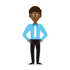 Businessman avatar cartoon
