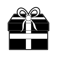 Giftbox present isolated