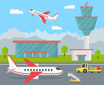 Airport Cartoon Images – Browse 27,547 Stock Photos, Vectors, and Video |  Adobe Stock