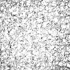 Grunge Cracks Effect Texture. Cracked Concrete Wall. Vector Background