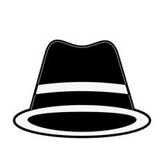 Vintage hat symbol icon vector illustration graphic design