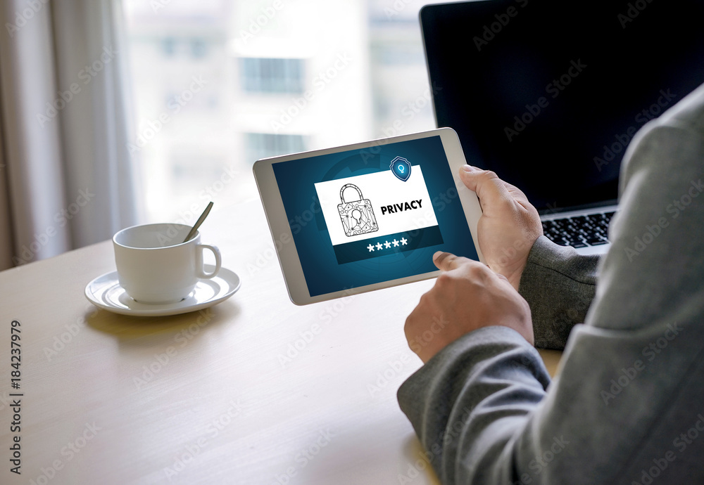 Poster privacy access login performance identification password passcode and privacy