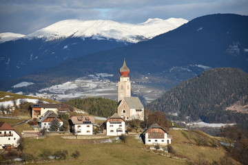 Südtirol, Ritten, Kirche, Wahrzeichen, Bozen, St. Nikolaus, Sankt Nikolaus, Mittelberg, Eisacktal,...