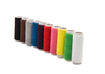 colored thread isolated