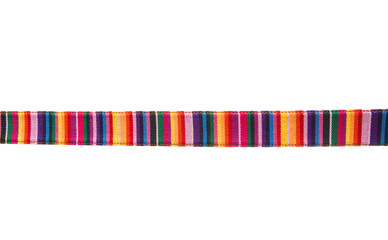 Fototapeta premium colored belt isolated