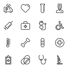 Pharmaceutical flat icon
