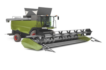 Moderner Mähdrescher © 4th Life Photography