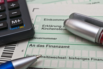 Finanzamt Steuererklärung 