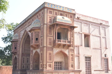Sheesh Mahal, Tomb of Akbar, Sikandra, Agra, India