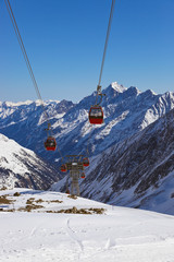 Mountains ski resort - Innsbruck Austria