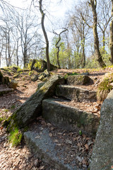 Kulturdenkmal Johannissteine am Piesberg Osnabrück