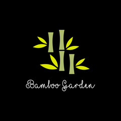 Bamboo Garden logo vector