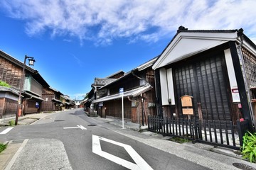 東海道　有松の町並み